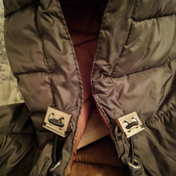 Military green quilted light puffer Point Zero - Picture 4 of 10
